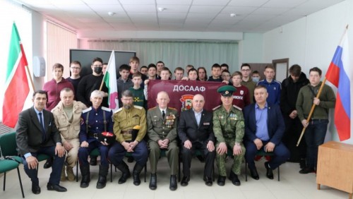 Алексеевская МО РОГО ДОСААФ РТ провела акцию в поддержку Российской армии